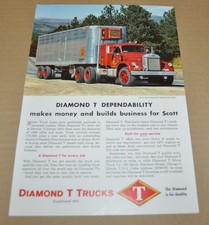 Diamond T 923F Truck Ad Dayton
