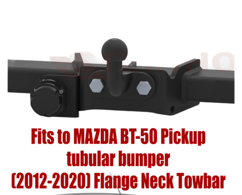 Flange neck tow bar - flange,