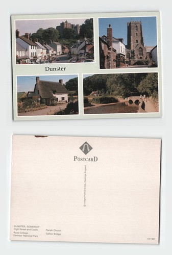 Postcard dunster somerset - postcard,