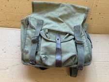 Vintage Military Canvas  Backpack Rucksack Bag,Army,