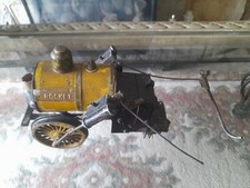 Scratch built brass Stephensons Rocket Live Steam G Gauge loco for restoration