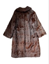 Real Red Squirrel Fur Coat