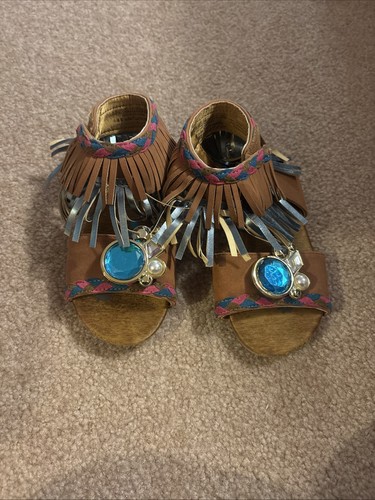 Pocahontas costume sandals for - pocahontas,