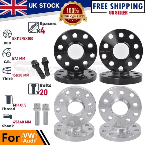 15mm 20mm 5x112 5x100 - 4x,