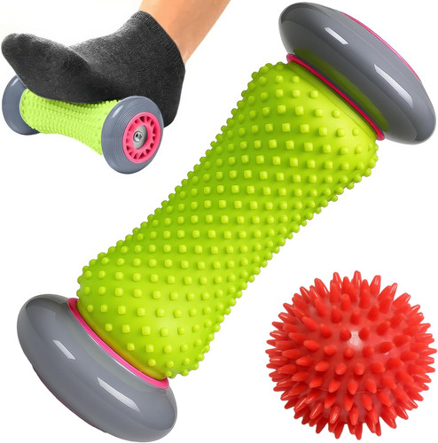 Foot massage roller and - roller, spiky