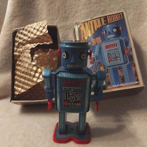 Antique robot masudaya - antique, r-35