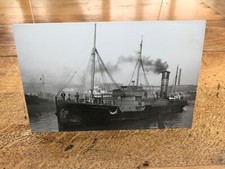 vintage merchant ship photo "