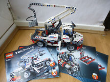 LEGO 8071 TRUCK100%COMPLETE2in1BUCKET CHERRY PICKER BOOM LORRY FORK LIFT TECHNIC