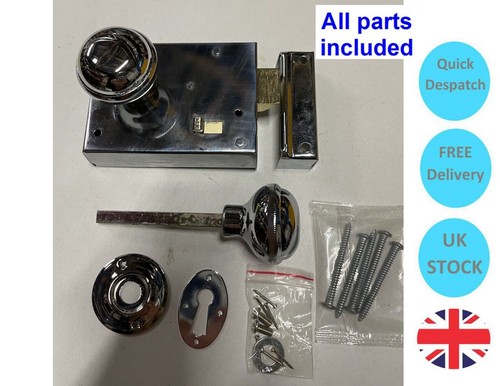 Locking snib rim latch - locking, wc