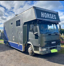 Iveco 7.5 Tonne Horsebox with living area, Motorsport Conversion Project