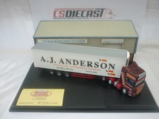 Oxford Diecast Modern Truck 1:76th Scania Fridge AJ Anderson SCA05FR SHELF WEAR