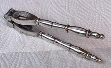 Antique Silver-Plated Nutcrackers In A Bamboo Style