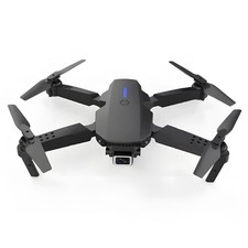 Smart UAV Drone - RC Drone with HD Dual Cameras - Black