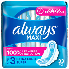 Always Maxi Pads with Wings