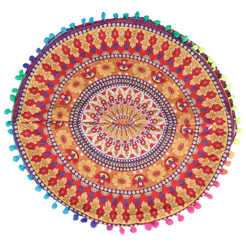 Indian mandala floor round - mandala,