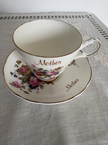 Mother tea cup - tea, saucer