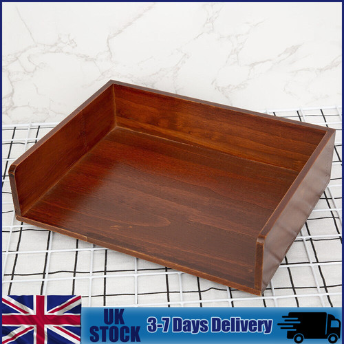 Wooden document letter - letter, tray