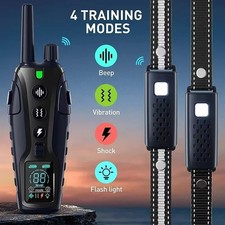 1000M Smart Dog Training Collar with Remote Electric Shocker Suitable for Preven