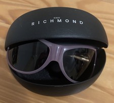 John Richmond Y2K Pink Wrap Shield Sunglasses JR59004 BS 