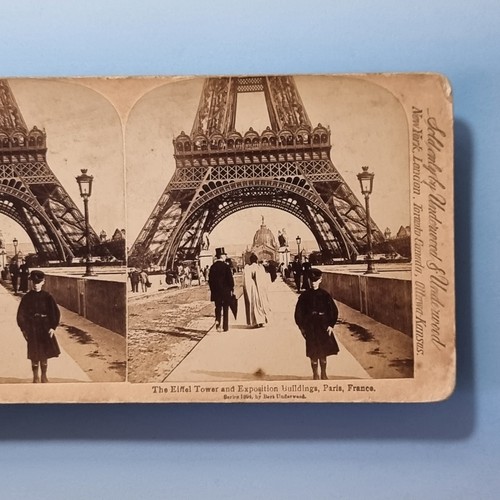 Paris stereoview c1894 real - paris,