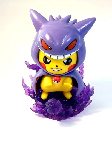 Pokémon pikachu gengar poncho - pikachu,