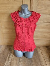 Debbie Shuchat Red Ruffel