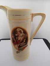 Ovaltine Vintage Ceramic Mixer Jug 8" Tall