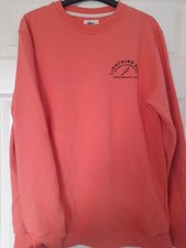 Lightning Bolt surf sweatshirt coral orange Medium beach surfboard unisex