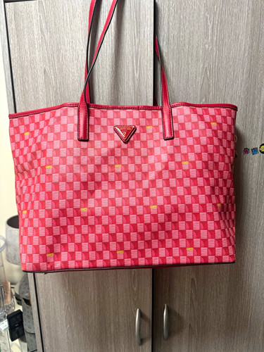 Guess red geometric - guess, print