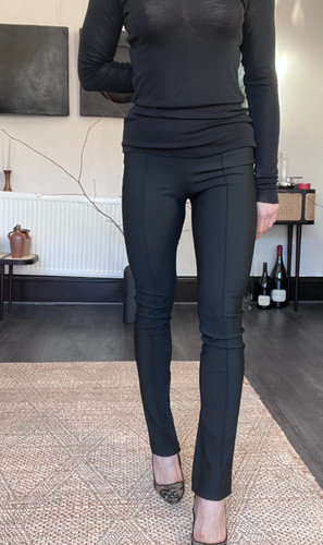 Zara black tech leggings with - leggings,