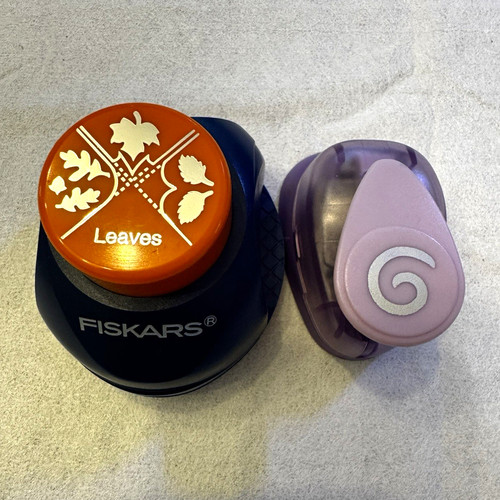 Fiskars paper punch lot - paper,