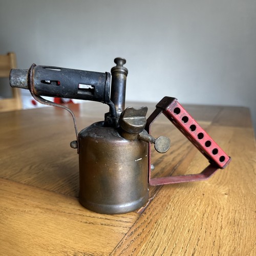 1960s vintage brass paraffin - ,