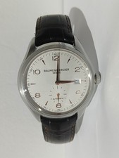 Baume & Mercier Clifton 65730 GMT Date Silver Dial Automatic Men's Watch from JP