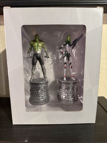 Eaglemoss gamora and drax the - gamora,
