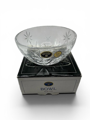 Bohemia crystal bowl - bowl, 12.6cm