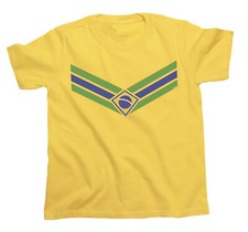 BRAZIL Football TShirt 2024 V EMBLEM, Adults Kids Or Baby, World Cup Brasil Kit