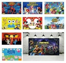 Multi Theme Party Photography Background Backdrop Photo Decors - FABRIC Material