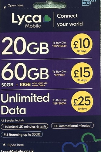 Lycamobile network pay you - lycamobile,