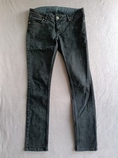 Topshop MOTO Jeans Men's Size 30 Black 31" leg Slim Low Rise Stretch