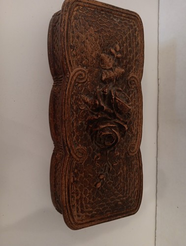 Syroco wood brown trinket - syroco,