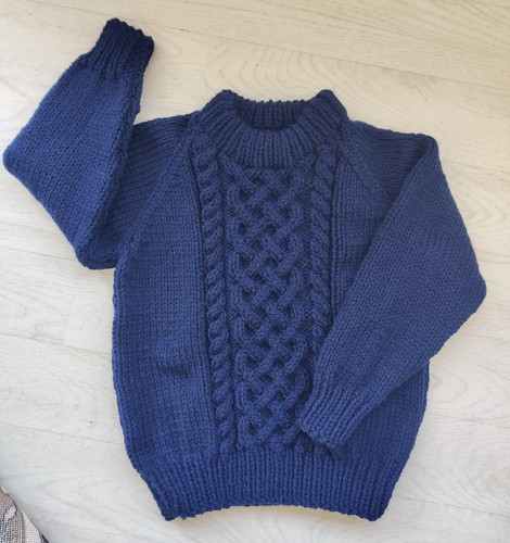 Childrens hand knitted jumpers - childrens,
