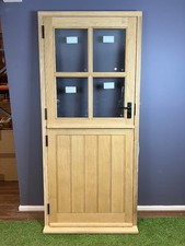 Exterior Double Glazed Front Door Oak Stable Door & Frame 920mm X 2060mm (031)