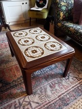 Mid-Century Tile Topped Coffee