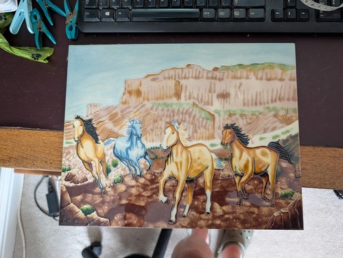 Ceramic porcelain picture - ceramic, of