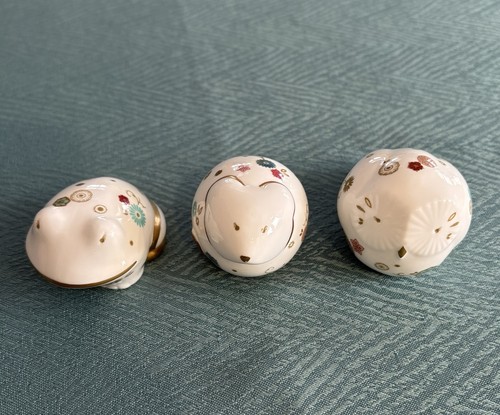 Three aynsley figurines - aynsley, bone