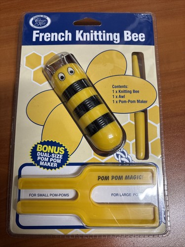 French knitting bee kit with - knitting,