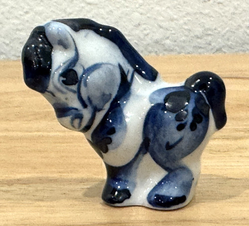 Vtg gzhel porcelain - vtg, russian