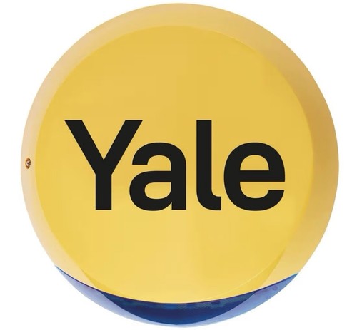 Yale alarm round - yale, external