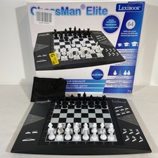 Lexibook CG1300 Chessman Elite Interactive Electronic Chess Game with Box