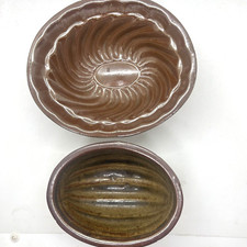 Lot antique brown - of,